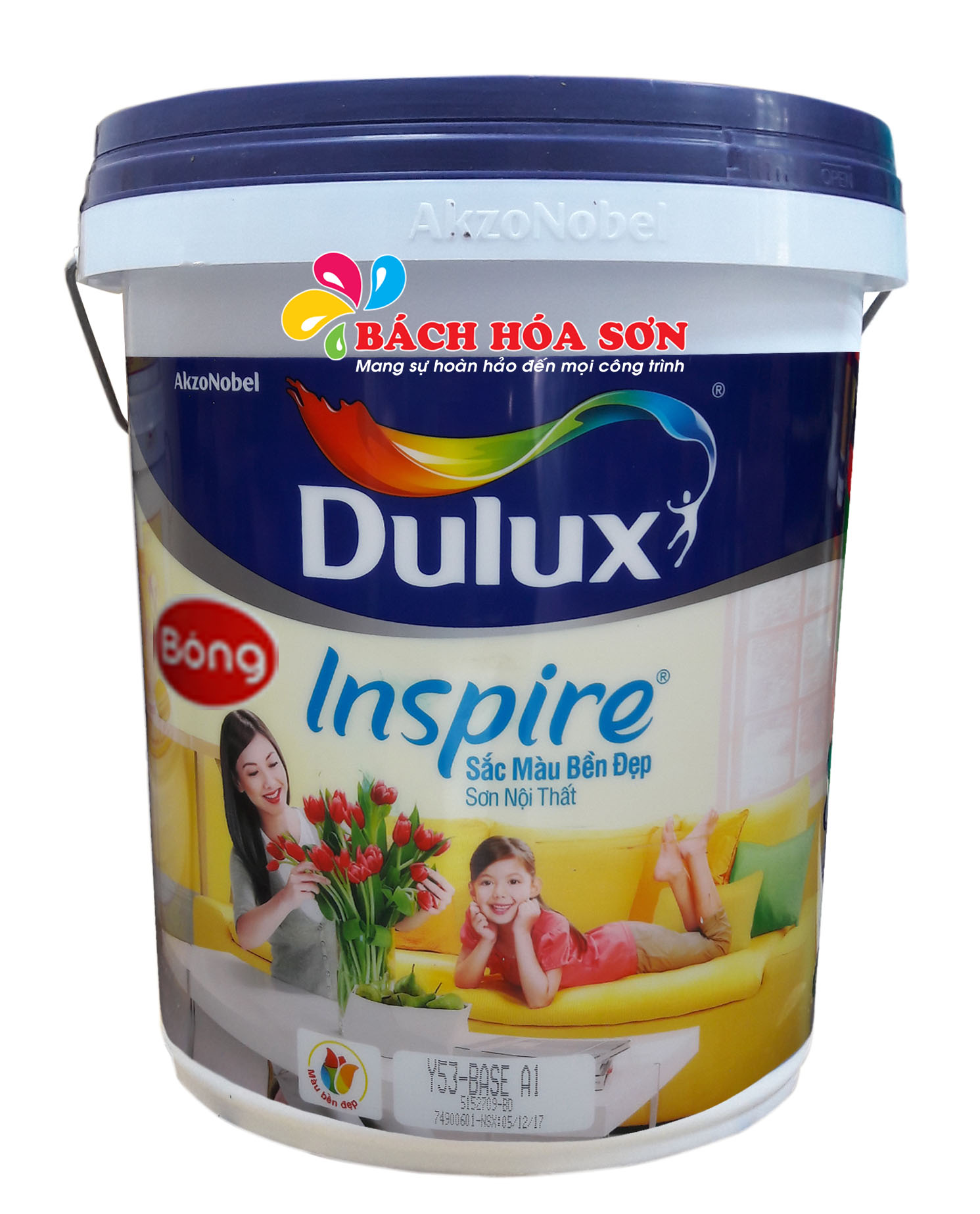  SƠN DULUX NỘI THẤT INSPIRE - BỀ MẶT BÓNG 18L